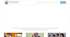 Desktop Screenshot of pasanglhamufoundation.org